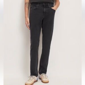 Everlane The Slim Jeans Mens Size  Black Organic Cotton Size 33